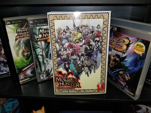 My wife just bought me the Final Volume of Monster Hunter Flash Hunter. Love to have the entire coll