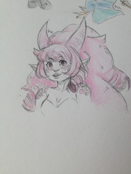 rr-artblog:  I’m just in love with @tryingmomentarily ’s dragon AU so of course I had to draw them!! 