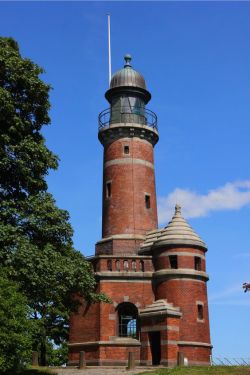 my-world-of-colour:   Leuchtturm Holtenau, Kiel, Schleswig-Holstein, Germany  Photo by Rüdiger Stehn on flickr  