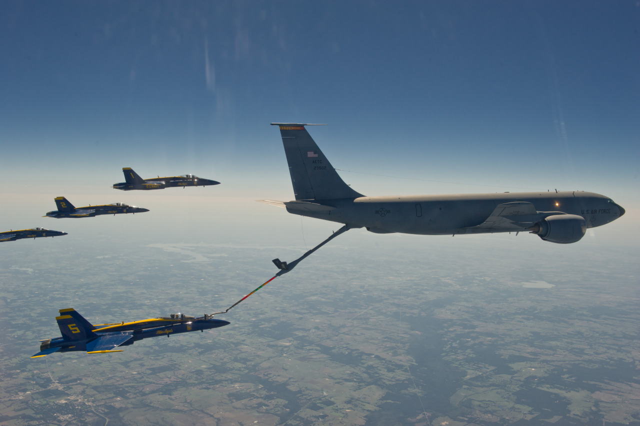All About Aviation — US Navy Blue Angels refueling in route to Grand...