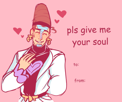 badlydrawnterry:Happy Valentine’s Day!! I highly recommend creating a doll of your loved one to go