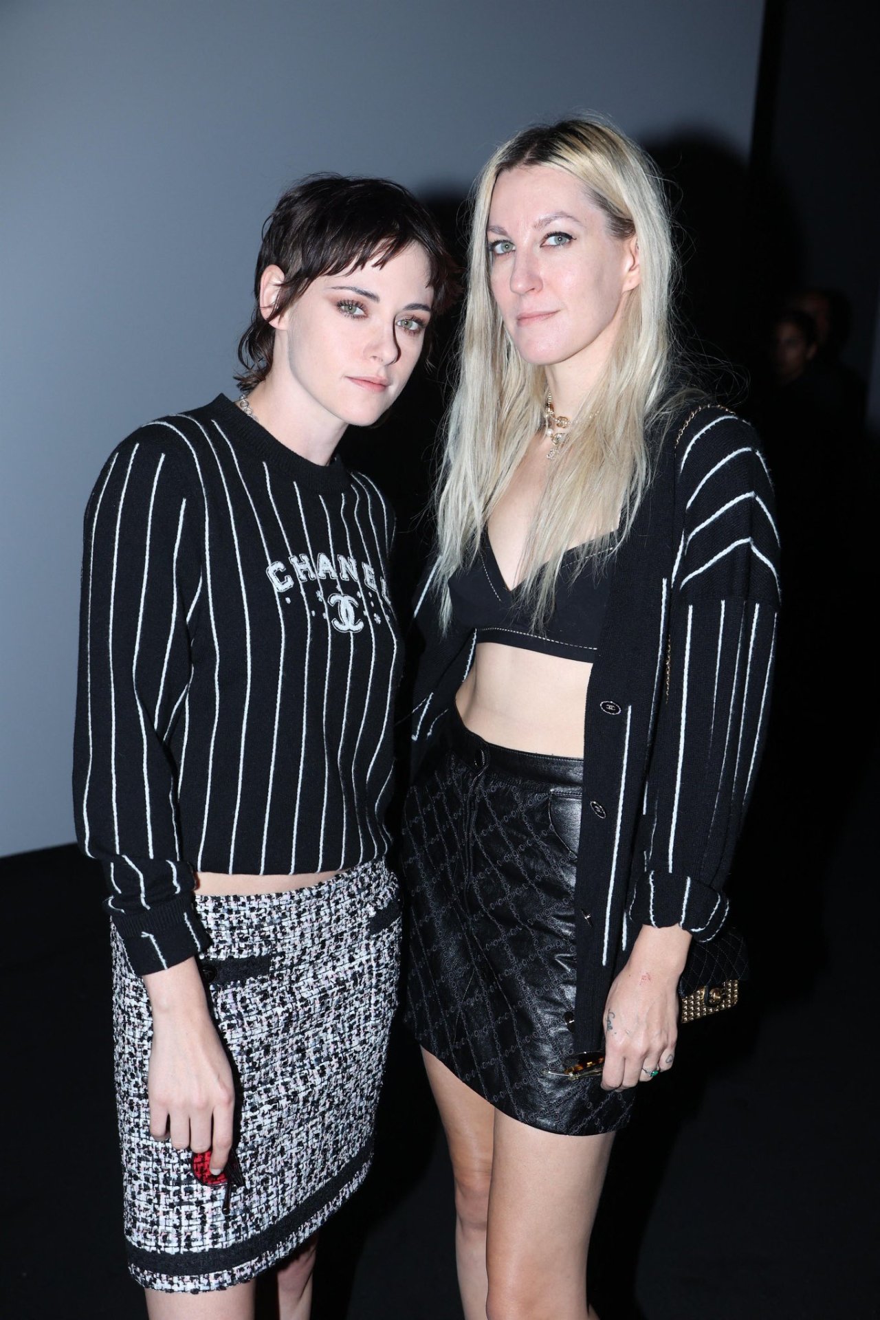 Kristen Stewart — Kristen Stewart and Dylan Meyer at Chanel's SS23