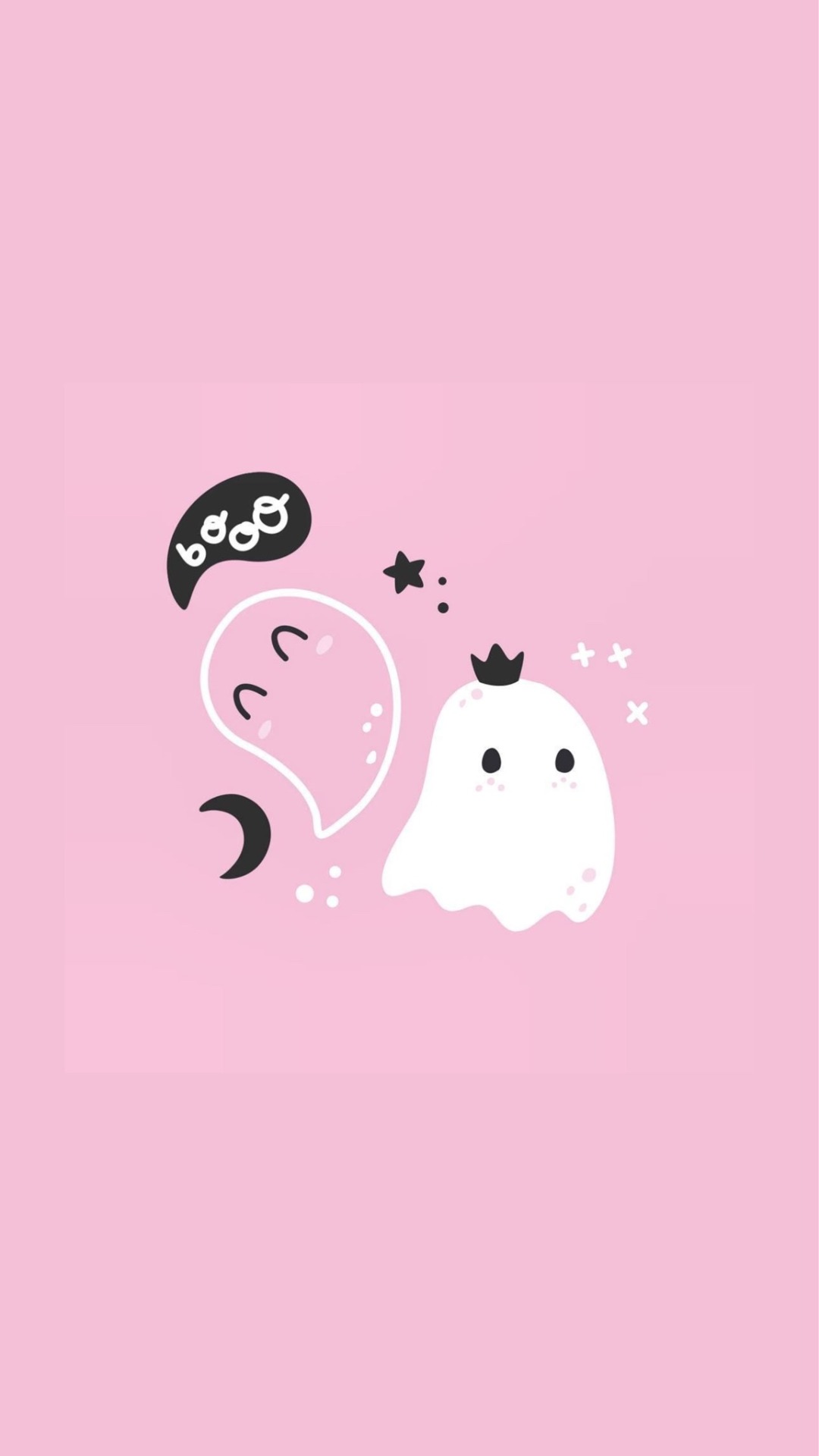 LadyGriffin's Home — Cute ghost wallpapers if anyone wants them 👻🖤