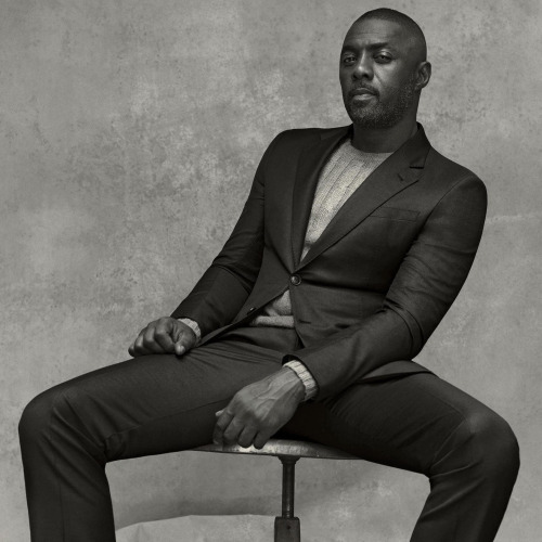 PHOTOGRAPHER: ROBBIE FIMMANO CELEB: IDRIS ELBA STYLING: WAYNE GROSS HAIR: PAUL JOB MAKE UP: NAIYANA 