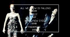 youngbloodnow: music challenge: [1/50] favorite bands/musicians ♥ paramore“Welcome