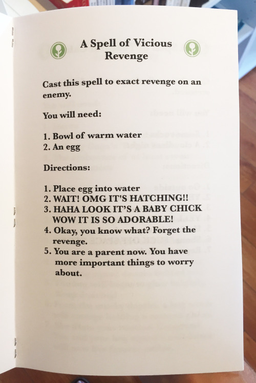 cosmicshenanigans: yzarro: obviousplant: I made a book of “magic spells” and left i