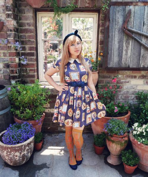 Casual coord for brunch at The Grounds with #janemarple’s Anniversary Frame cutsew OP~ #meliss