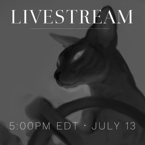 I’ll be doing a livestream today at 5pm (East Coast time). Come say hello! http://livestream.com/acc