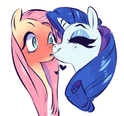frenchfrycoolguy:  horse kiss  <3