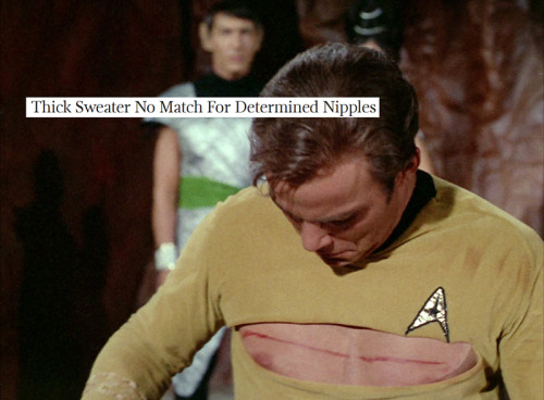 vulcanbangs:star trek tos + the onion headlines