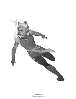 charlestan:  Commission of Ahsoka for fitz :) 