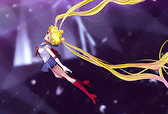 tssukino:  Usagi’s first transformation  1992 vs 2014  