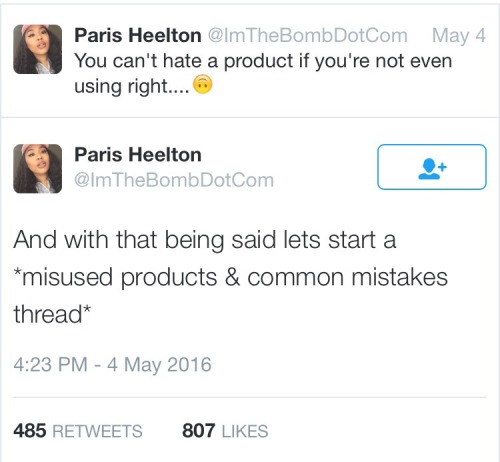 melanin-khaleesi:25 Common makeup mistakes courtesy of Paris Heelton