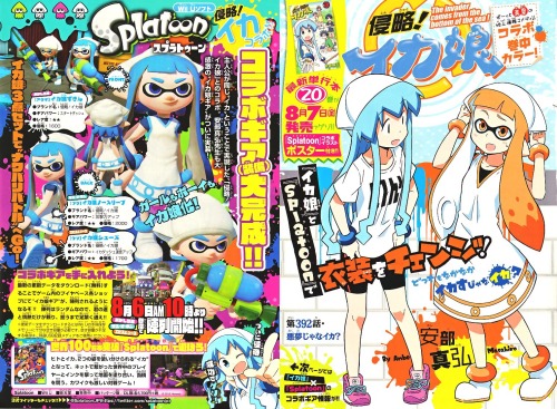 zephirumzero: jintaru:  mellow147:  GUYS THE ARTIST FOR BNHA DREW SPLATOON I'N CRYING   @pompadorkery    Still waiting on the *Official* Splatoon x BNHA collab.  Y'all remember what happened the last time a manga artist drew Splatoon stuff? 