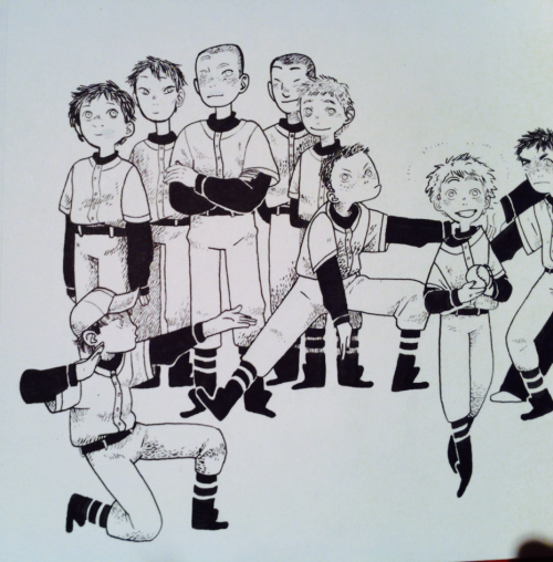 myrdrottningen: I love how most of these boys thought they were joining a baseball team, when in fac