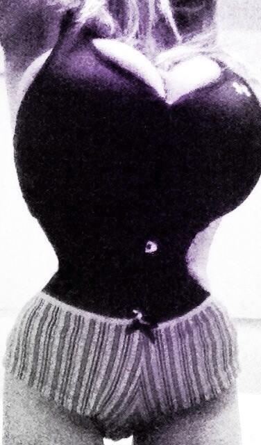 funbaggery:  Dr. Limor Blockman corseted.
