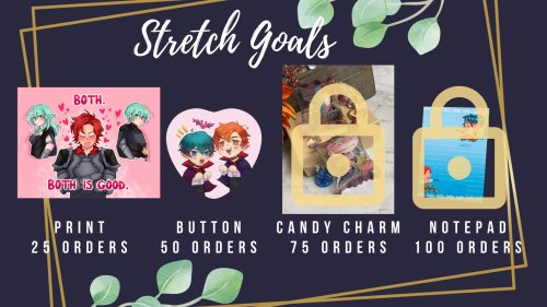 STRETCH GOAL UNLOCKED   We&rsquo;ve done it! ALL Physical orders will now receive both a free bonus 