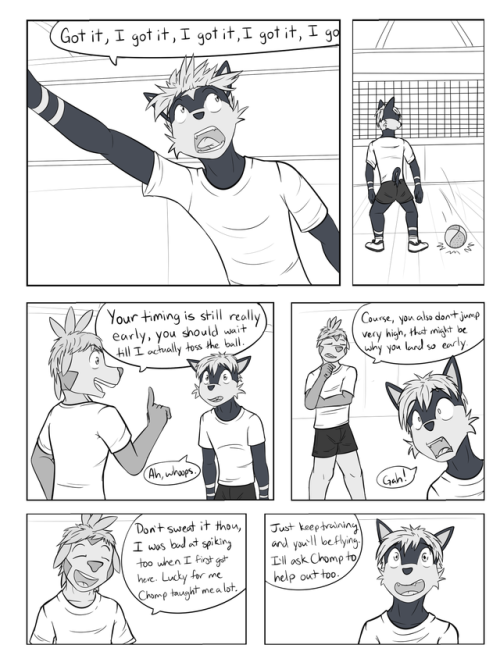 Porn Pics PokeBallers: Serve and Receive pg 12 - 13