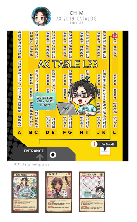 Hello! I will be tabling at Anime Expo artist alley L33 this year! Most of what I have can be found 