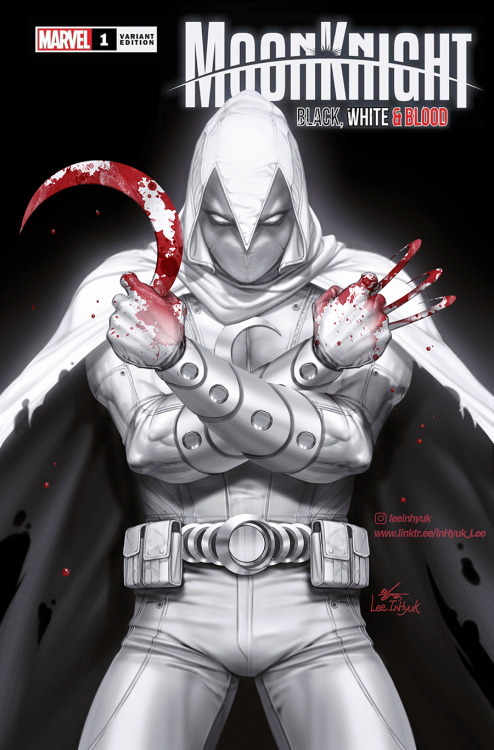 Moon Knight: Black, White, &amp; Blood #1 InHyuk Lee@inhyukleetwitter.com/inhyuklee/stat