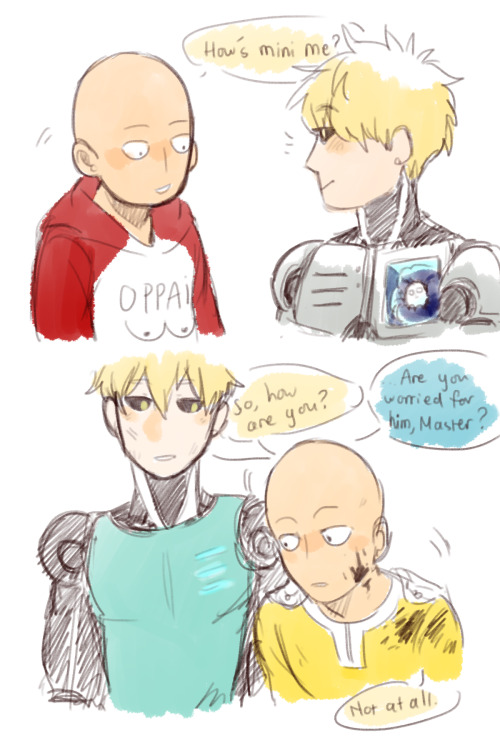 pomodoko: First OPM fanart, inspired by this adorable fic by Potato Jesus. Commission Info