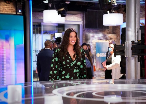 Ashley guest hosting CBS This Morning at the the CBS Broadcast Center in New York - May 18th, 2021 f