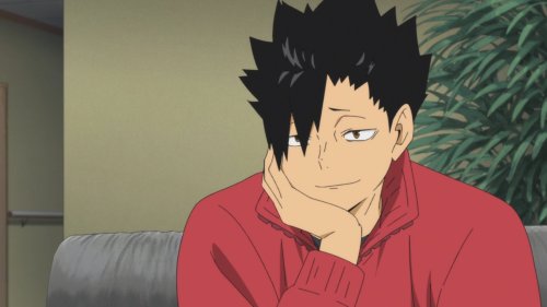 kuro’s fond face when he thinks bout kenma…………………..