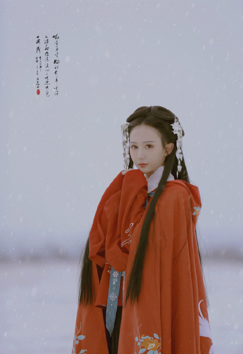 Traditional Chinese hanfu by 柠萌c-