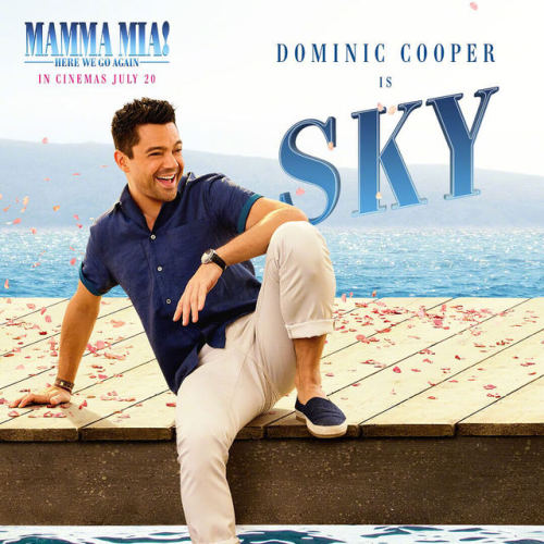 its-darkinsidee:Nuevos pósters individuales de la película Mamma Mia: Here We Go Again