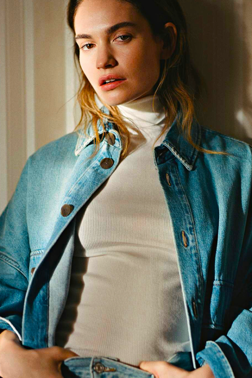 victoria-pedretti:LILY JAMES for NET-A-PORTERphotographed by Sebastian Sabal-Bruce