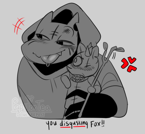 I Didn't Even Realise How Big I Made Fox But I Kinda Love It So I Am Keeping The Idea- Anyways Big Fox