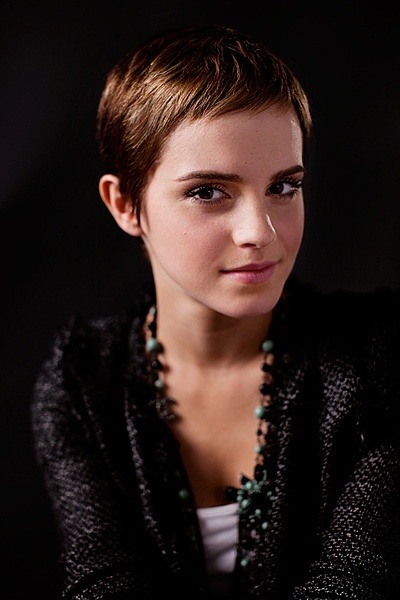 Emma watson pixie cut