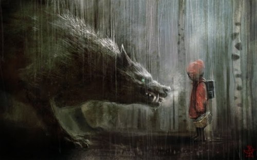 There's someone in the wolf