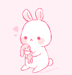 stardustcake: smol bun with a smoler bun