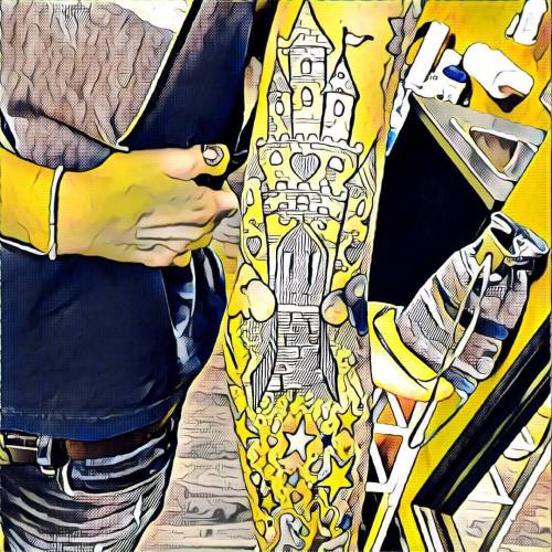 Fun times with #prisma and #mytattoos