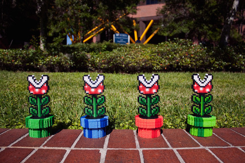 pxlbyte:  8-Bit Botany by Cynical Huang “This is a 3D environmental project I