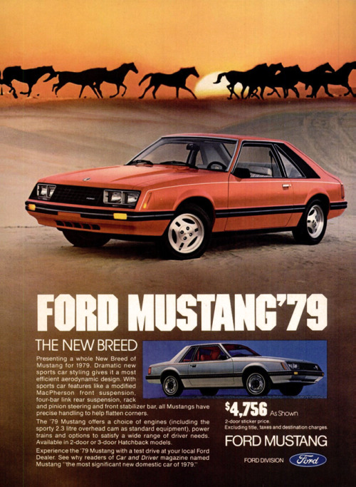 Ford Mustang, 1979Theme Week: Cars Adjusted for inflation, this 1979 Mustang would cost $17,000 toda