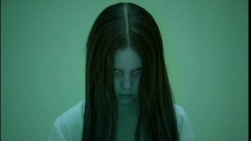 sixpenceee:  Daveigh Elizabeth Chase who played Samara Morgan in The Ring, also voiced Lilo in Lilo & Stitch & Chihiro in the English version of Spirited Away. 