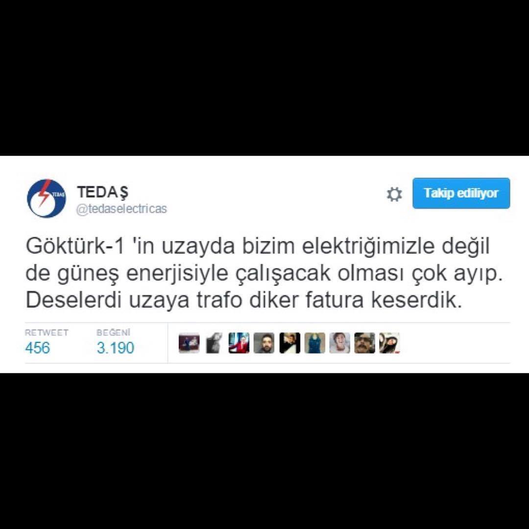 TEDAŞ

Göktürk-1'in uzayda...