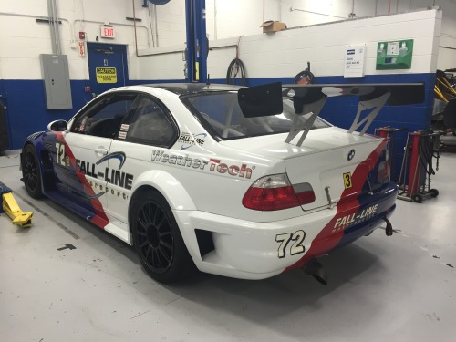 carspottingtheworld:  e46 M3 race car spotted at Fall Line Motorsport’s BMW CCA Open House in 2016Follow Carspotting The World for more original content!