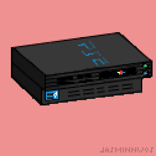 jasminnows:  Playstation evolution  Please don’t repost my art or remove caption/credit 