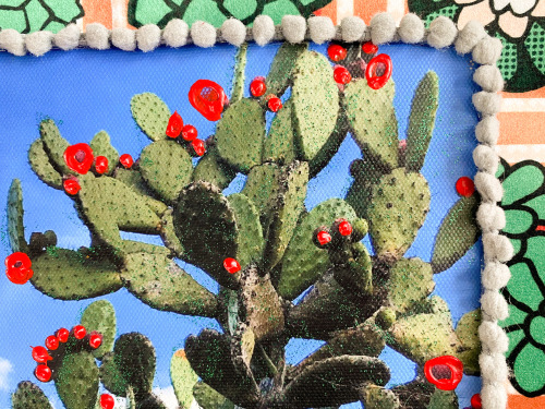 Available on Etsy (Link below) https://www.etsy.com/listing/953909787/nopal-cactus-canvas-collage?re