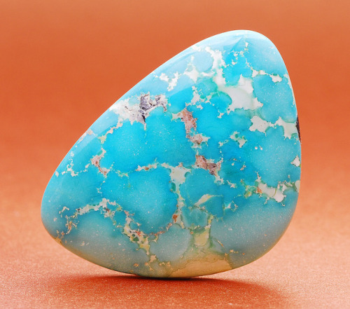 Turquoise can be translucent or opaque with a color that usually ranges from light medium blue to gr