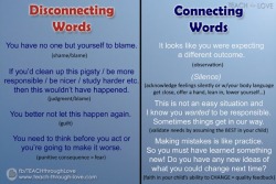 annekewrites:  notcuddles:  softmotherswimming:  emotionalabuseawareness:   Words Can Get In The Way - How to NOT Talk To Kids  SO. FUCKING. IMPORTANT. Learning to speak to children in a constructive, positively reinforcing, non-abusive way (which was