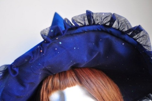 therestlesswitch: sosuperawesome: Witch Hats / Hair Accessories Luminescen Tea on Etsy See our #Et