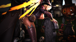 xshdw-stuff:  Pumpkin Reaper x Witch Mercy