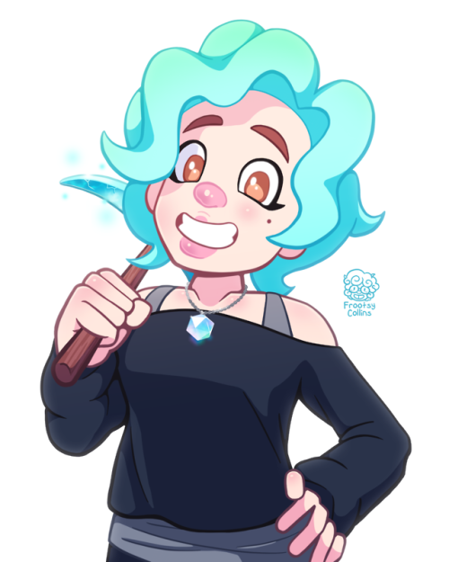 A commission of a friend’s Minecraft character!