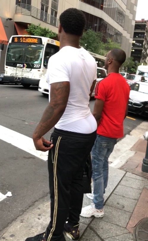 more-issues:  phatbootysaggers:   Bruh Booty So FAT 🎂  I’d be deep in his rectum by night fall.