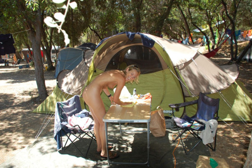 Porn thehomenudist:  Camping  . photos