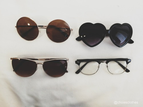 choiesclothes:  Choies Sunglasses  (click the link to find them) @ choiesclothes